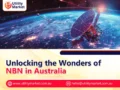 Unlocking the Wonders of NBN in Australia