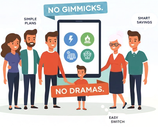 No Gimmicks. No Dramas