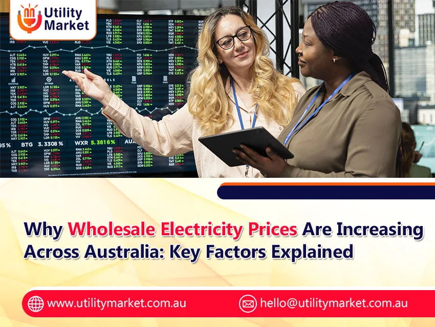 wholesale electricity prices Australia